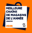 Meilleure chaine de magasin de l'année 2025