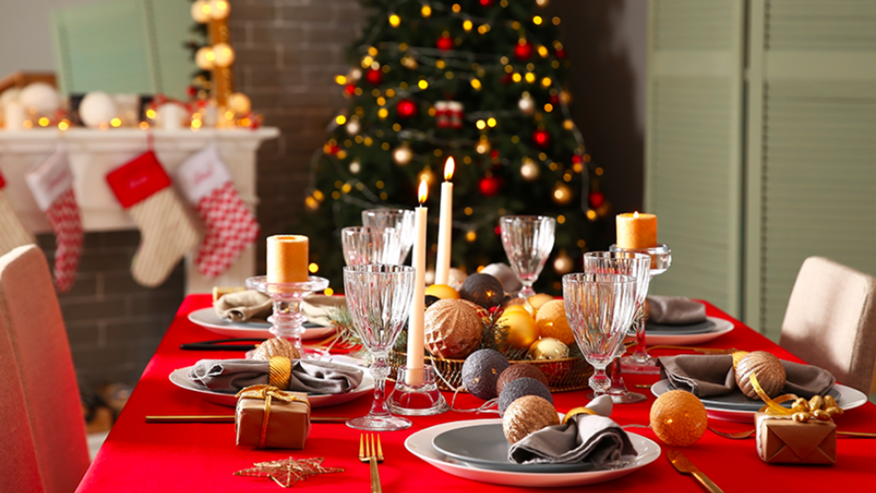 Assiette pour table de noël – Le rêve de Noël
