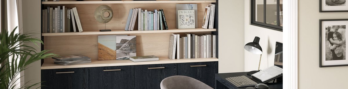 Bibliothèque sur mesure, notre solution d'aménagement