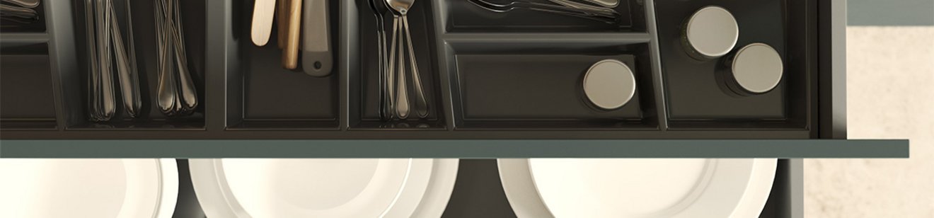 Les meubles de cuisine pour optimiser le rangement