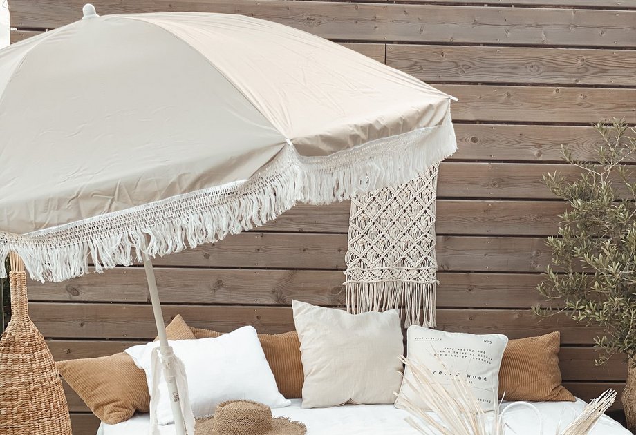 DIY Parasol à franges