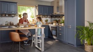 Cuisine de famille épurée et moderne