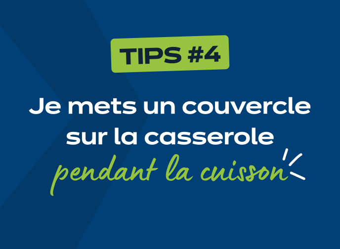 mettre couvercle sur casserole pendant cuisson